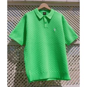 【稀少】STUSSY ポロシャツ ペイズリー XL グリーン 緑 ステューシー 稀少】STUSSY ポロシャツ ペイズリー XL グリーン 緑