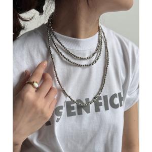 ネックレス メタルボールロングネックレス レディースの買取情報