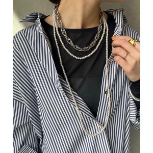 ネックレス パールロングネックレス レディース