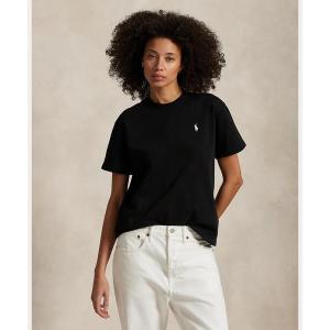 ラルフローレン tシャツ 半袖 コットン ジャージー クルーネック Tシャツ レディース