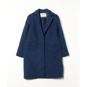 「nesessaire」 チェスターコート FREE ブルー レディース