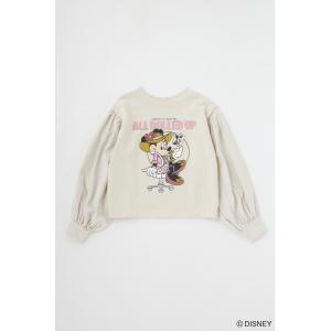 「Disney SERIES CREATED by MOUSSY」 長袖カットソー FREE アイボリー レディース
