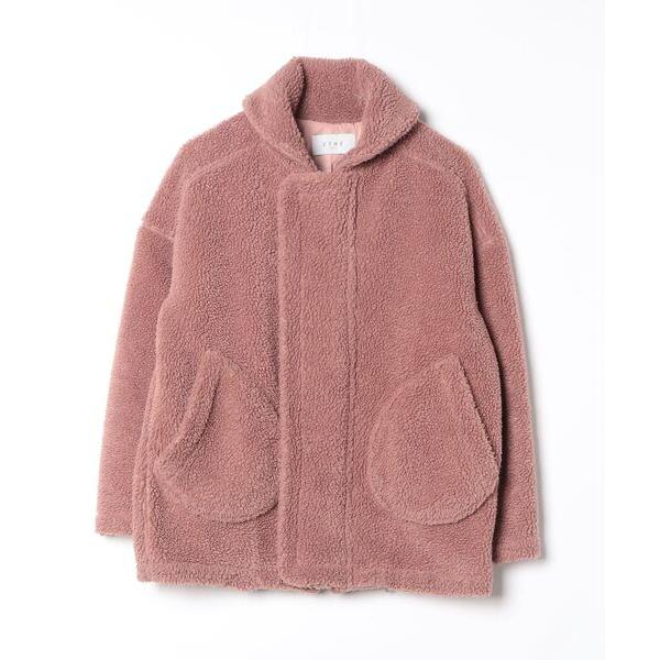 「ETRE TOKYO」 ジップアップブルゾン FREE ピンク レディース