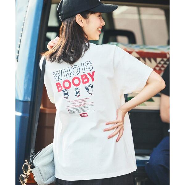 tシャツ 限定展開 CHUMS×FREAK&apos;S STORE/チャムス 別注 バックプリント クルーネ...