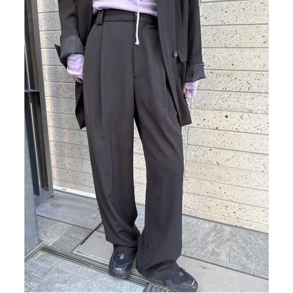 スラックス パンツ POLISHED STRAIGHT PANTS レディース