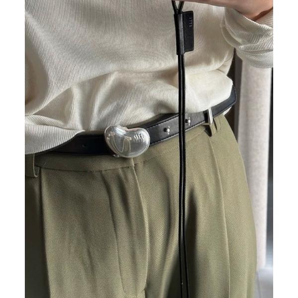 ベルト BEANS SYNTHETIC LEATHER BELT レディース
