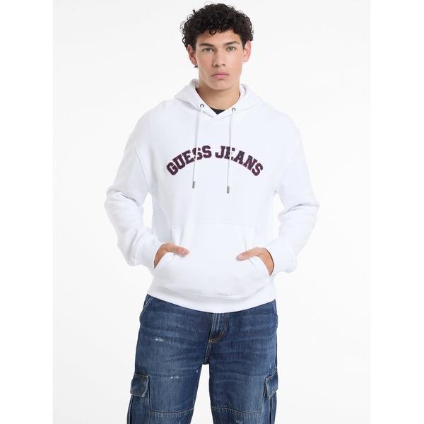 パーカー GUESS JEANS Hood Reg Collegiate Sweat パーカー メン...