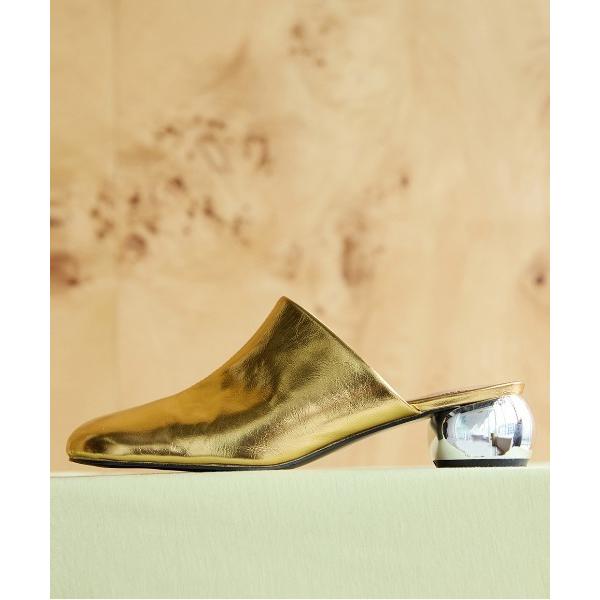 サンダル OVAL MOTIF VOLUME MULE レディース