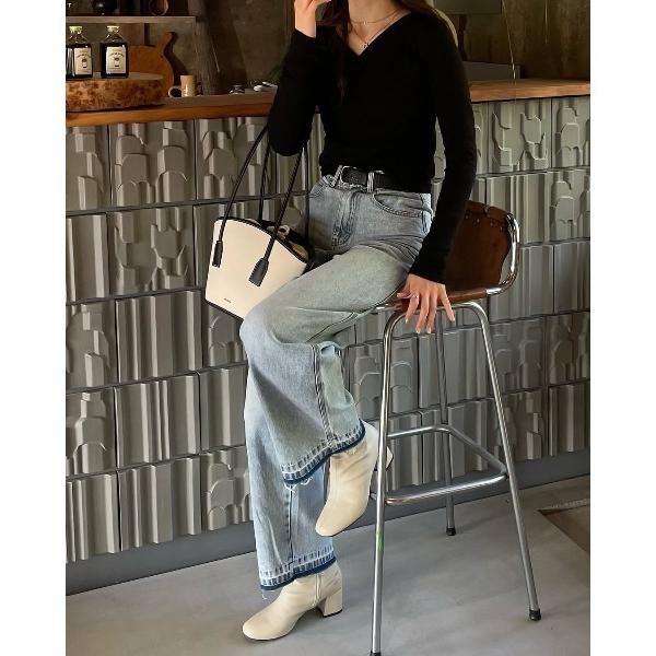 ジーンズ デニム デニムパンツ カットオフ　デニムパンツ レディース