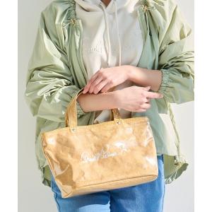 トートバッグ 小さめ ラミネート × タイベック バッグ レディース