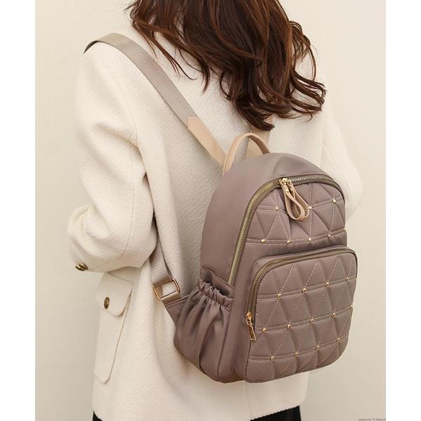 デイバック リュック Liaa/ストーンドット柄 リュック A18544 レディース