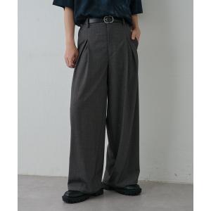 90s VINTAGE ヘリンボーン　2タックワイドスラックス 90s VINTAGE ヘリンボーン 2タックワイドスラックス 90s日本製