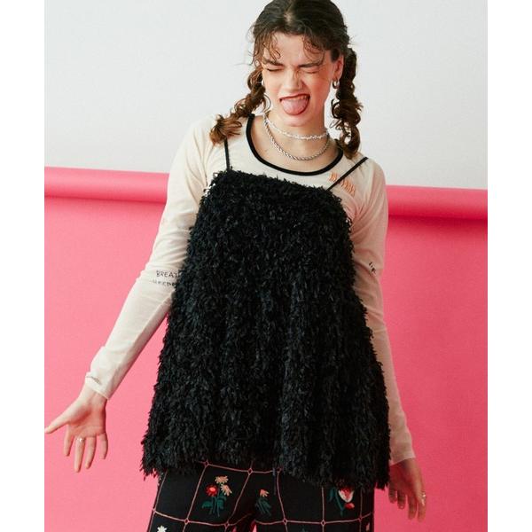 ブラウス シャツ FRINGE CAMISOLE BLOUSE レディース