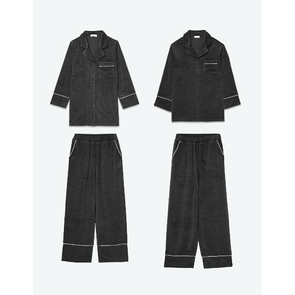 パジャマ ルームウェア パイルパジャマ長袖セット「ペアパジャマ/限定BOX付」 SLEEPY SLE...