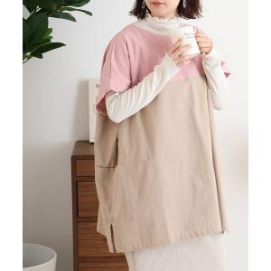 エプロン FABORI クリンクル ハーフスリー...の商品画像