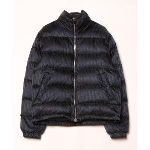 「Dior homme」 オブリーク ダウンジャケット 46 ネイビー メンズ