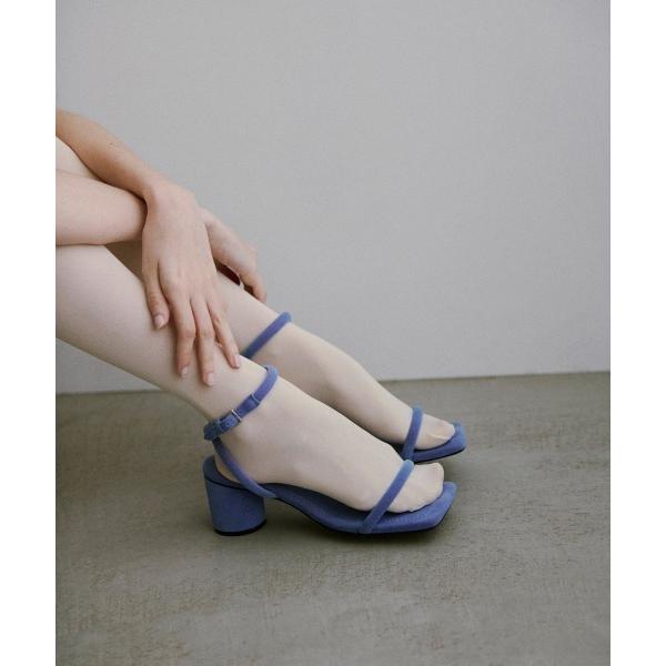 サンダル Belt Velour Sandals レディース