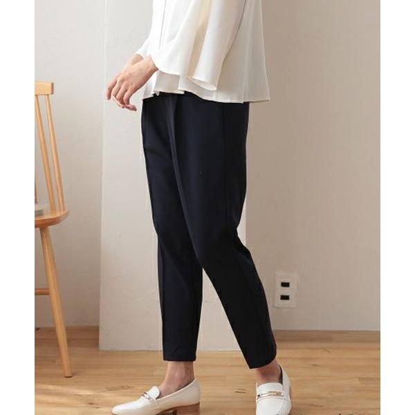 パンツ センタープレステーパードパンツ レディース