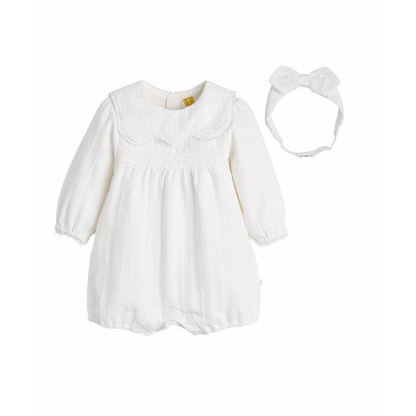 カバーオール アウター 入園式 「フォーマル2点セット」ブレスロンパース＆ヘアバンド キッズ 子供服...