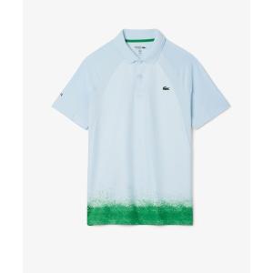 LACOSTE ラコステ トップス メンズ ウルトラドライ総柄ゴルフ