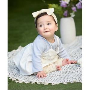ベビー服 ロンパース 花ビスチェロンパースセットの買取情報