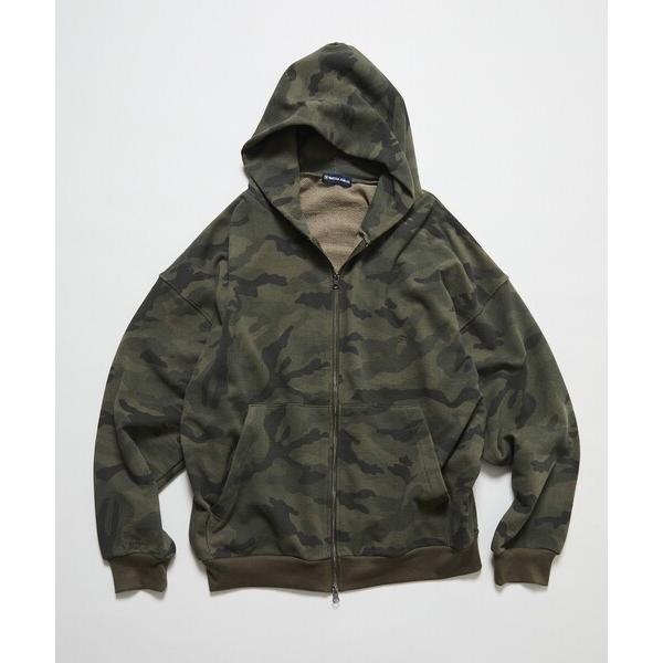 パーカー NAUTICA JEANS CO./ノーティカジーンズ Camo＆Map＆Sky Swea...