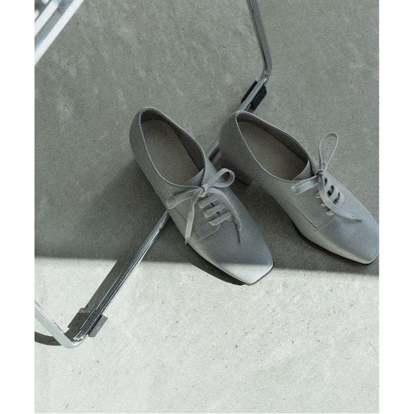 ローファー サステナブル 晴雨兼用 レースアップシューズ レディース