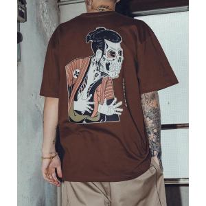 KMRii（ケムリ） tシャツ KMRii/ケムリ/別注SKULL FLOWER TEE メンズ