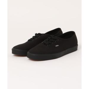 スニーカー VANS ヴァンズ AUTHENTIC LOWPRO オーセンティック ロープロ VN000D04BKA BLACK/BLACK メンズ