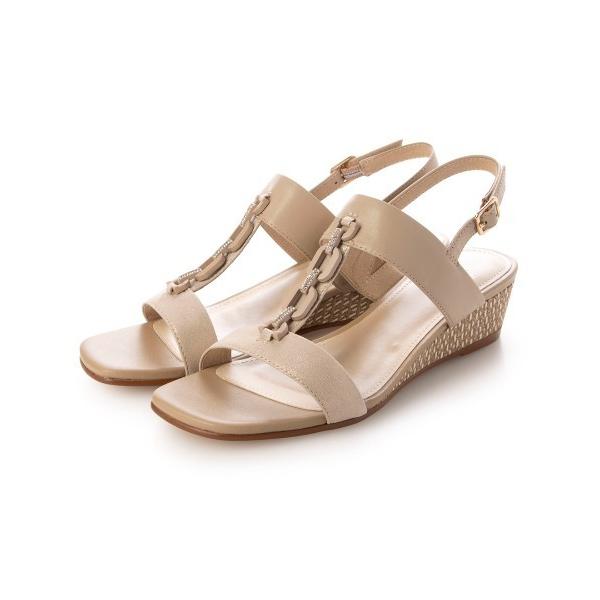 サンダル ウェッジサンダル レディース