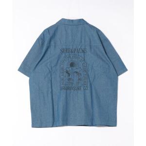 シャツ 「Kahiko」SURF＆Palms イタロMEN'Sデニムシャツ メンズ レディース