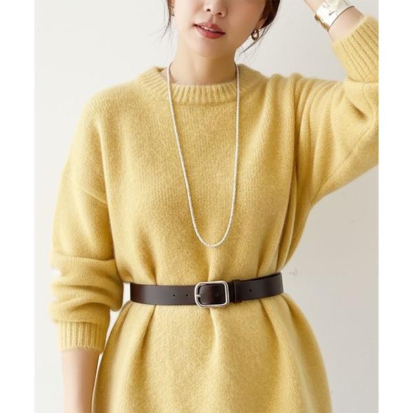 ベルト 「“このベルトじゃないと完成しない”服がある」洗練本革ベルト レディース