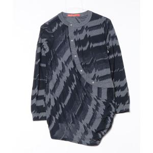 「mintdesigns」 長袖カットソー - ネイビー レディース