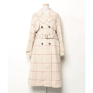 「LAISSE PASSE」 トレンチコート 38 ベージュ レディース