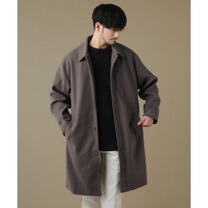 「THE CASUAL」 「spu」ステンカラーコート L モカ メンズ