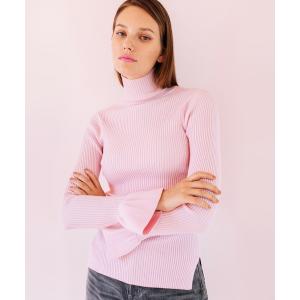 「WCJ」 長袖ニット FREE ピンク レディース