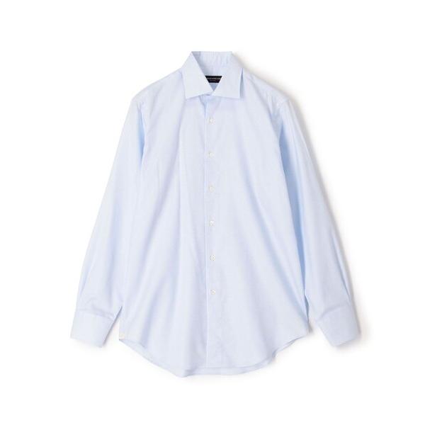 シャツ 120/2スーピマコットンドビー ワイドスプレッドカラー ドレスシャツ メンズ