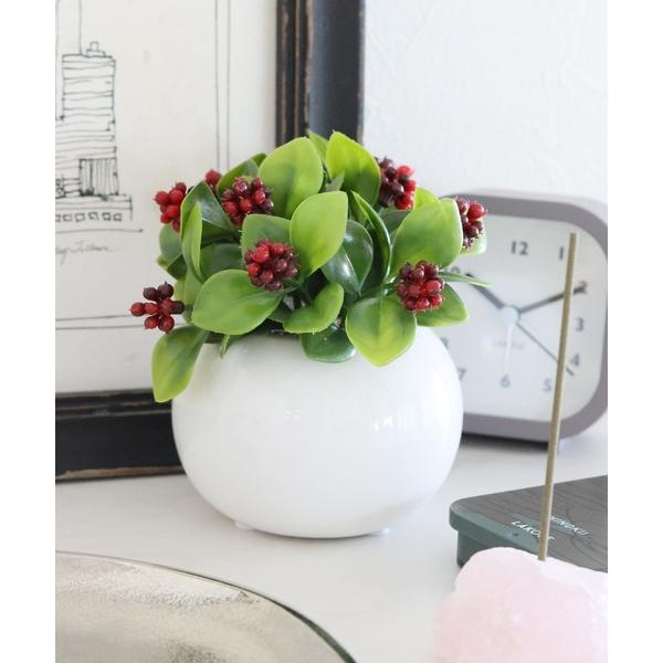 インテリア フェイクグリーンRポット / 292822