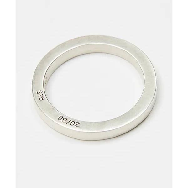 指輪 リング 「20/80」トゥエンティーエイティー/Sterling SILVER SQUARE ...