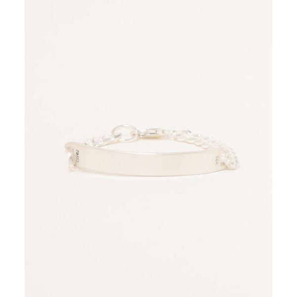 ブレスレット 「20/80」トゥエンティーエイティー/STERLING SILVER ID BRAC...