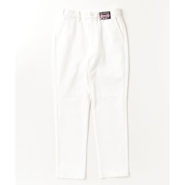 パンツ コルウィン  ツイルニット クロップドパンツ レディース