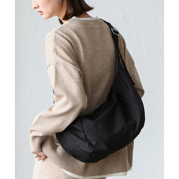 ショルダーバッグ バッグ ナイロン半月ショルダーバッグ レディース
