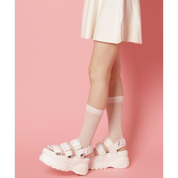 厚底 サンダル 夏 厚底ベルトサンダル レディース