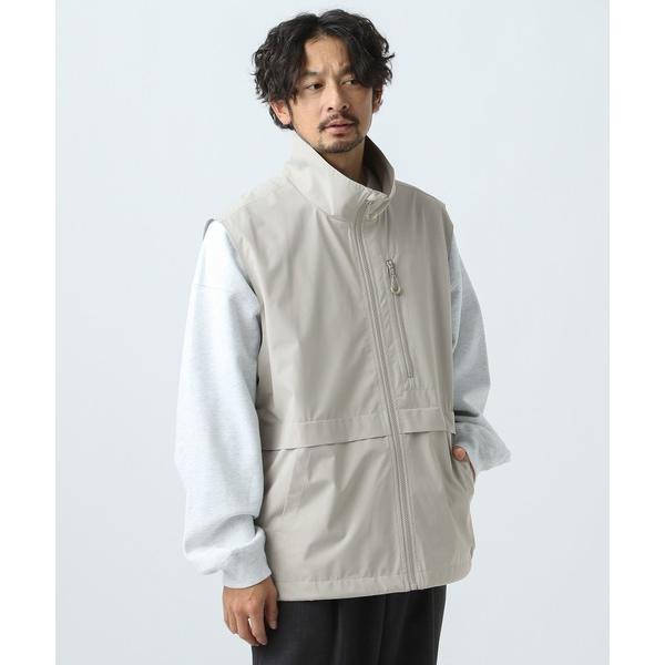 ベスト ジレ 「防風・撥水」UMWスタンドカラーベスト メンズ