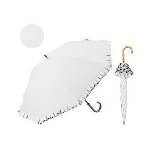 傘 「最高水準の日傘」COKAGE+ 竹手元 フリル 50cm レディース