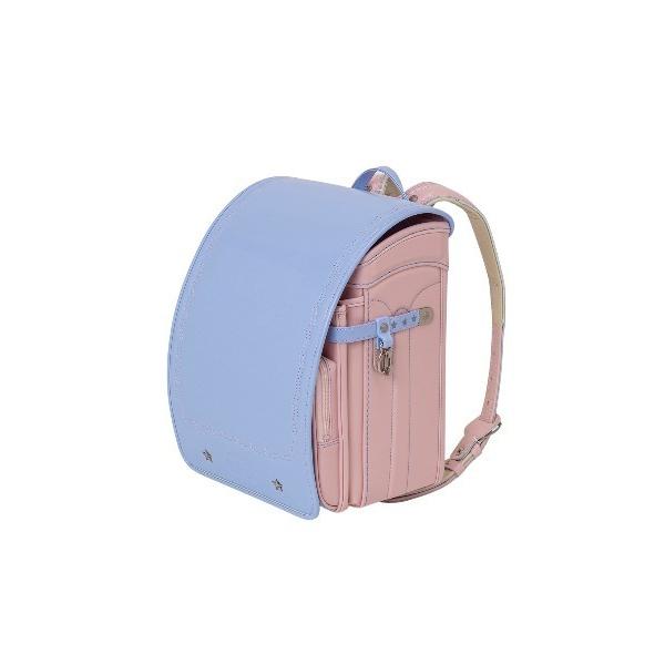 ランドセル 「早期特典付」2027年新入学ランドセル - ペールブルーxパウダーピンク（クラリーノ ...