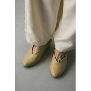 パンプス インヒールミュール