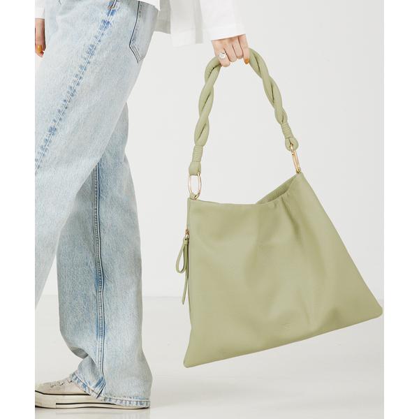 トートバッグ 「STORY掲載」Mira/WハンドルHOBOワンショルダーバッグ レディース