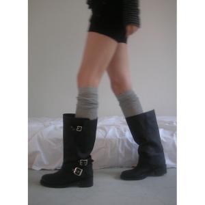 ブーツ 「DIDOT.」バイカーミドルブーツ レディース