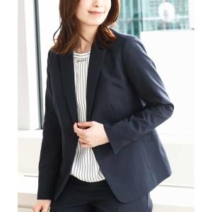 スーツ 「セットアップ対応」テーラードジャケット/洗える レディース